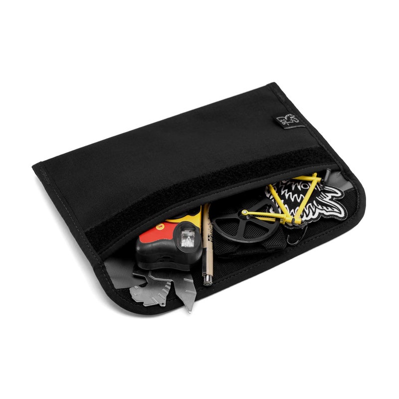 Chrome Industries Large Utility Pouch - Bag Organizer for Tools, Cables, Chargers, and Toiletries, Black - Image 2
